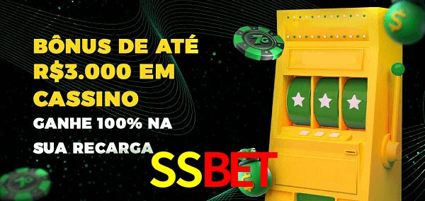 SSbet melhor bônus de depósito